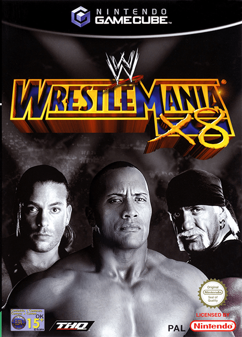 WWE Wrestlemania X8 — box-2D (EU)