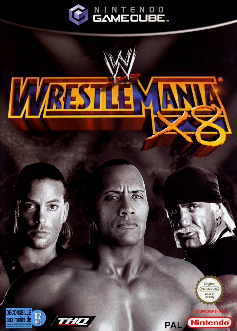 WWE Wrestlemania X8 — box-2D (FR)