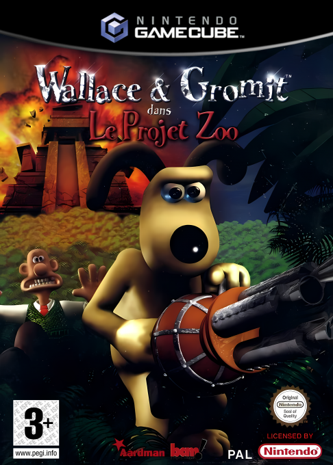 Wallace And Gromit In Project Zoo — box-2D (FR)