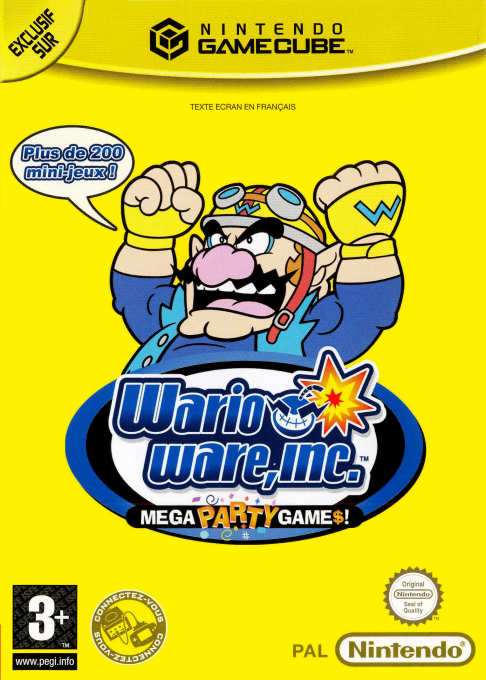 Wario Ware Inc. - Mega Party Game$! — box-2D (FR)