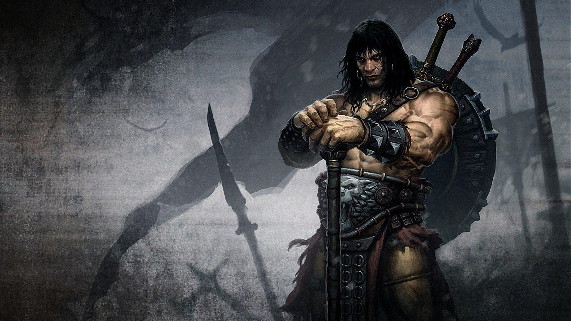 Warrior Blade - Rastan vs. Barbarian Hen — fanart