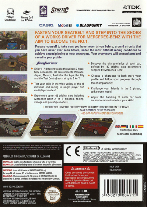 World Racing — box-2D-back (EU)