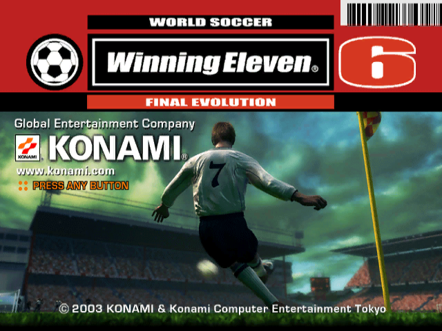 World Soccer Winning Eleven 6 Final Evolution — sstitle (JP)