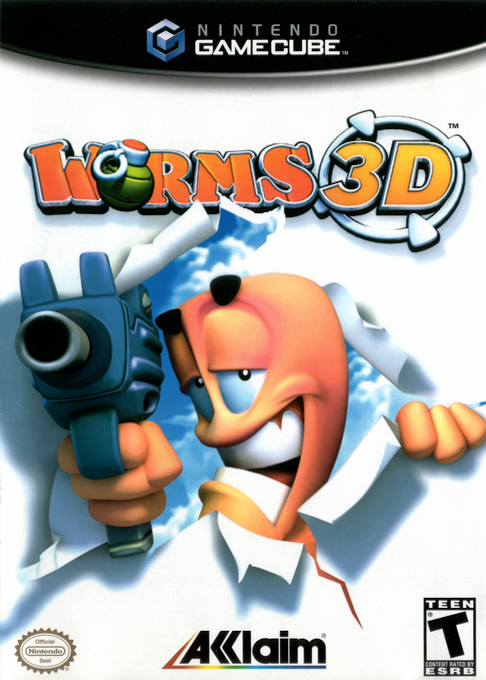 Worms 3D box art
