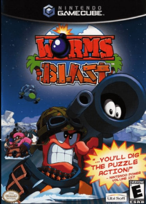 Worms Blast box art