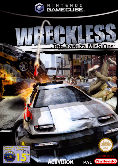 Wreckless : The Yakuza Missions — box-2D (EU)