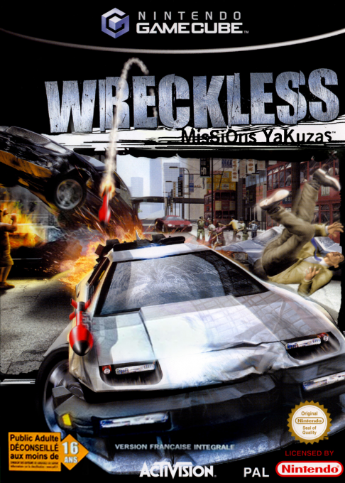Wreckless : The Yakuza Missions — box-2D (FR)