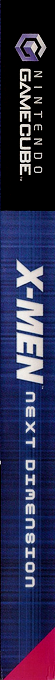 X-Men - Next Dimension — box-2D-side (FR)