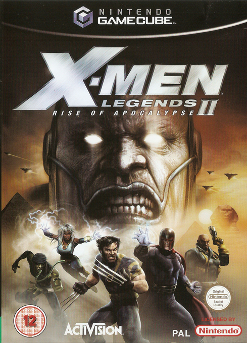 X-Men Legends 2 - Rise of Apocalypse — box-2D (EU)