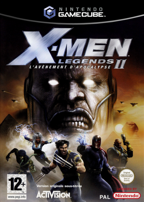 X-Men Legends 2 - Rise of Apocalypse — box-2D (FR)
