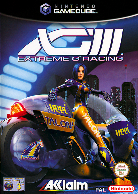 XGIII - Extreme G Racing — box-2D (EU)