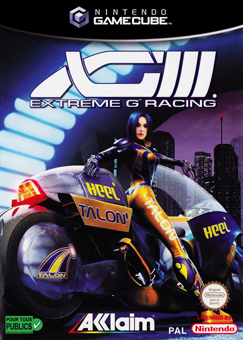 XGIII - Extreme G Racing — box-2D (FR)