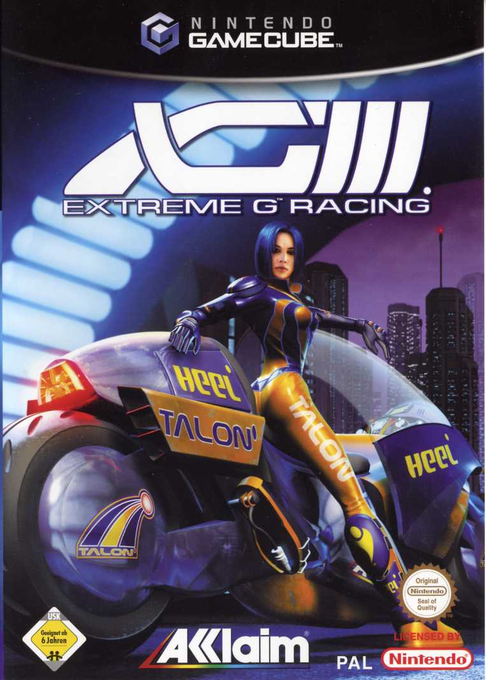 XGIII - Extreme G Racing — box-2D (DE)