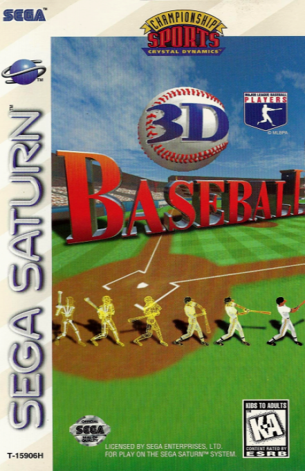 3D Baseball - The Majors box art