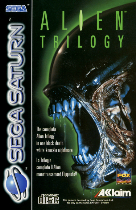 Alien Trilogy — box-2D (EU)