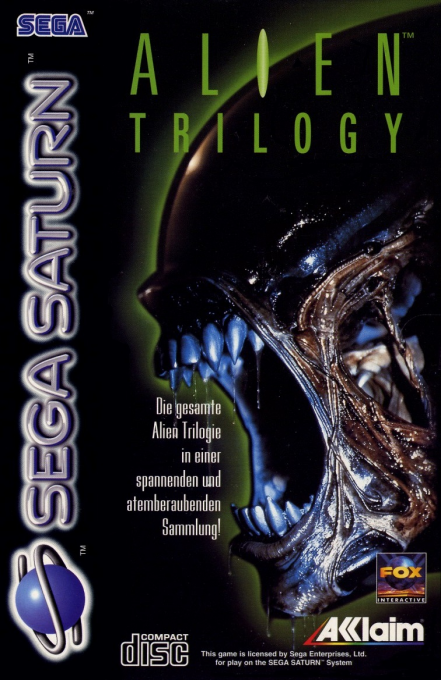 Alien Trilogy — box-2D (DE)