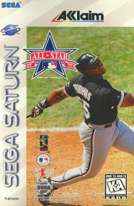 All-Star Baseball '97 Featuring Frank Thomas box art