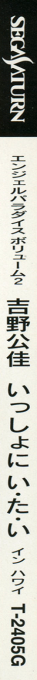 Angel Paradise Vol. 2 - Yoshino Kimika - Isshoni I-ta-i in Hawaii — box-2D-side (JP)