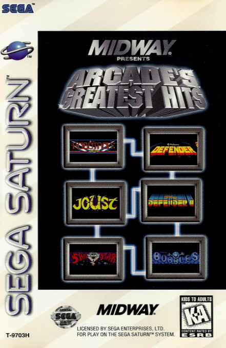 Midway Presents Arcade's Greatest Hits box art