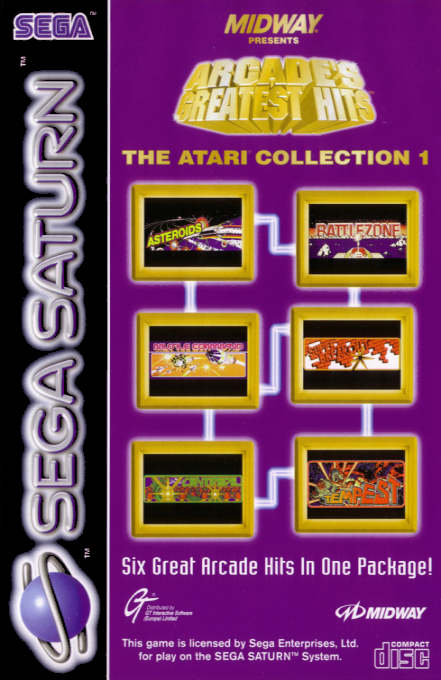 Midway Presents Arcade's Greatest Hits - The Atari Collection 1 — box-2D (EU)
