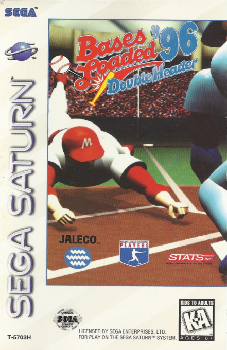 Bases Loaded '96 - Double Header box art