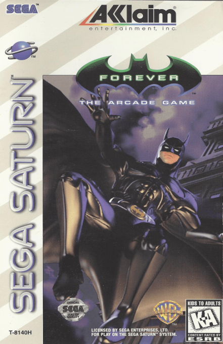 Batman Forever - The Arcade Game box art