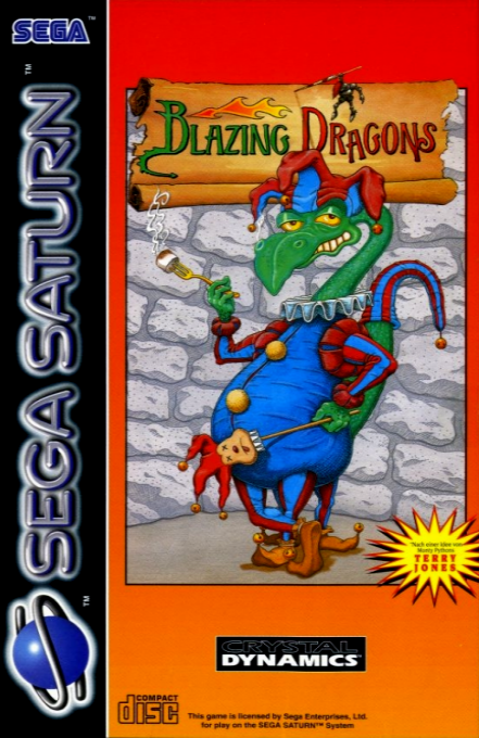 Blazing Dragons — box-2D (EU)