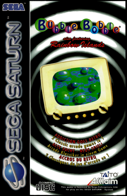 Bubble Bobble also Featuring Rainbow Islands — box-2D (EU)