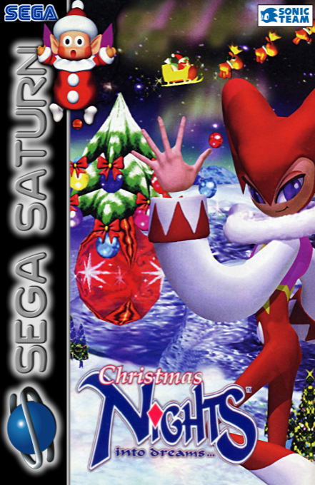 Christmas NiGHTS into Dreams... — box-2D (EU)
