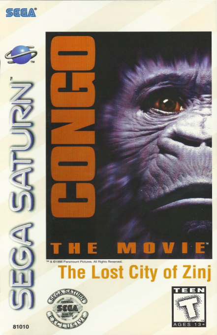 Congo - The Movie - The Lost City of Zinj box art
