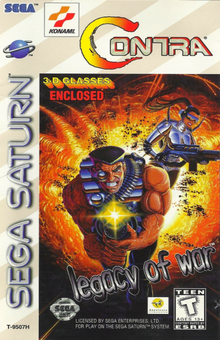 Contra - Legacy of War box art