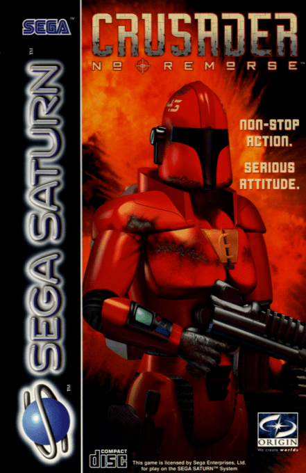 Crusader - No Remorse — box-2D (EU)