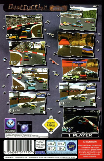 Destruction Derby — box-2D-back (EU)