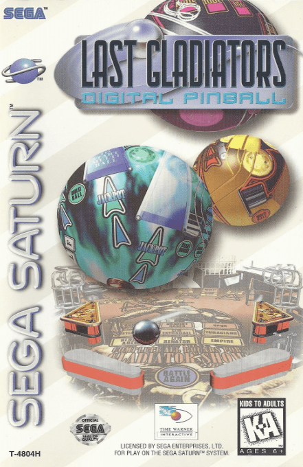 Digital Pinball - Last Gladiators box art