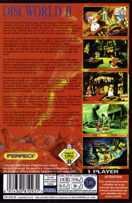 Discworld 2 - Missing Presumed...!? — box-2D-back (EU)