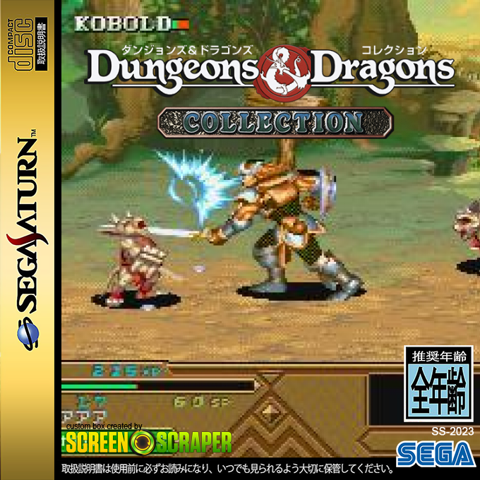 Dungeons and Dragons Collection — box-2D (SS)