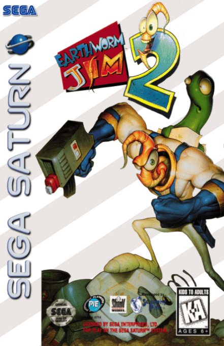 Earthworm Jim 2 box art