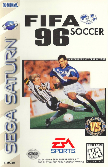 FIFA Soccer 96 box art
