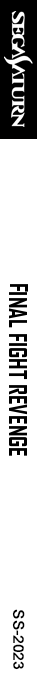 Final Fight Revenge — box-2D-side (SS)