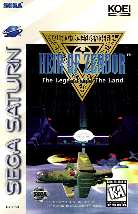 Heir of Zendor - The Legend and the Land box art