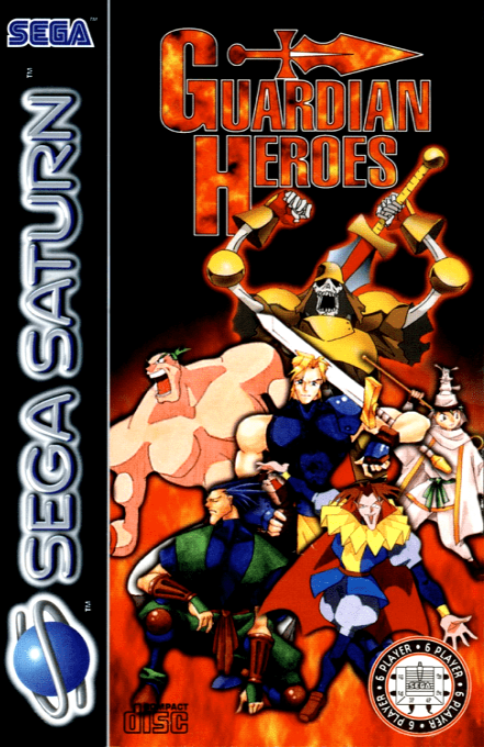 Guardian Heroes — box-2D (EU)