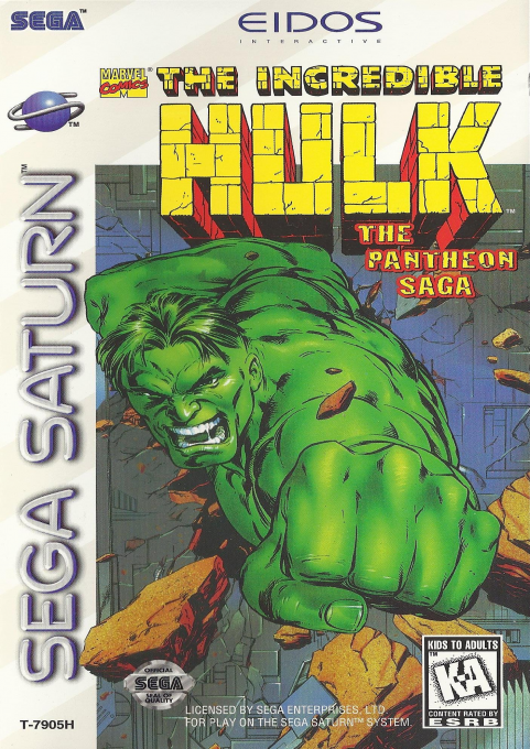 Incredible Hulk - The Pantheon Saga, The box art