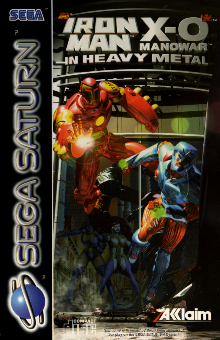 Iron Man and X-O Manowar in Heavy Metal — box-2D (EU)