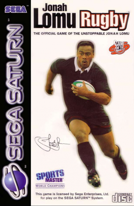Jonah Lomu Rugby box art