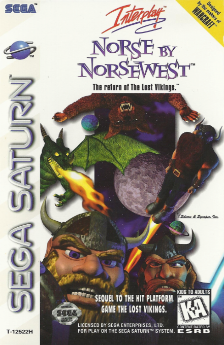 Lost Vikings 2, The - Norse by Norsewest box art