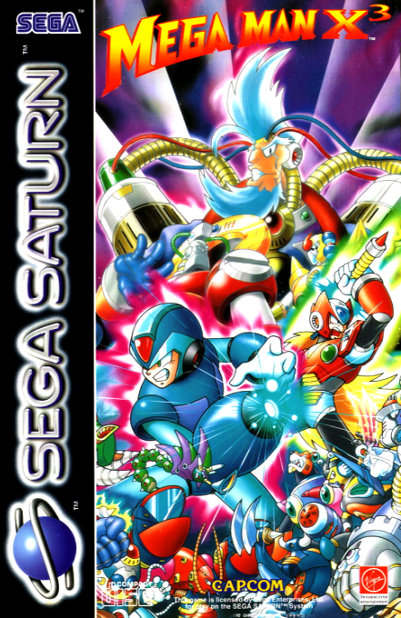 Mega Man X3 box art