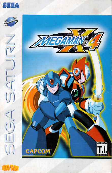 Mega Man X4 — box-2D (BR)