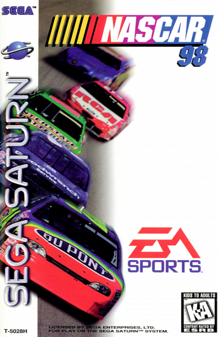NASCAR 98 box art