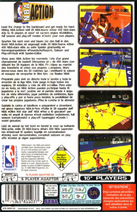 NBA Action — box-2D-back (EU)