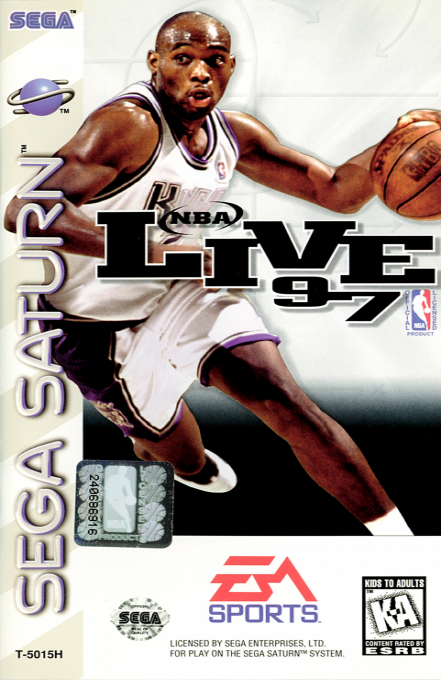 NBA Live 97 box art